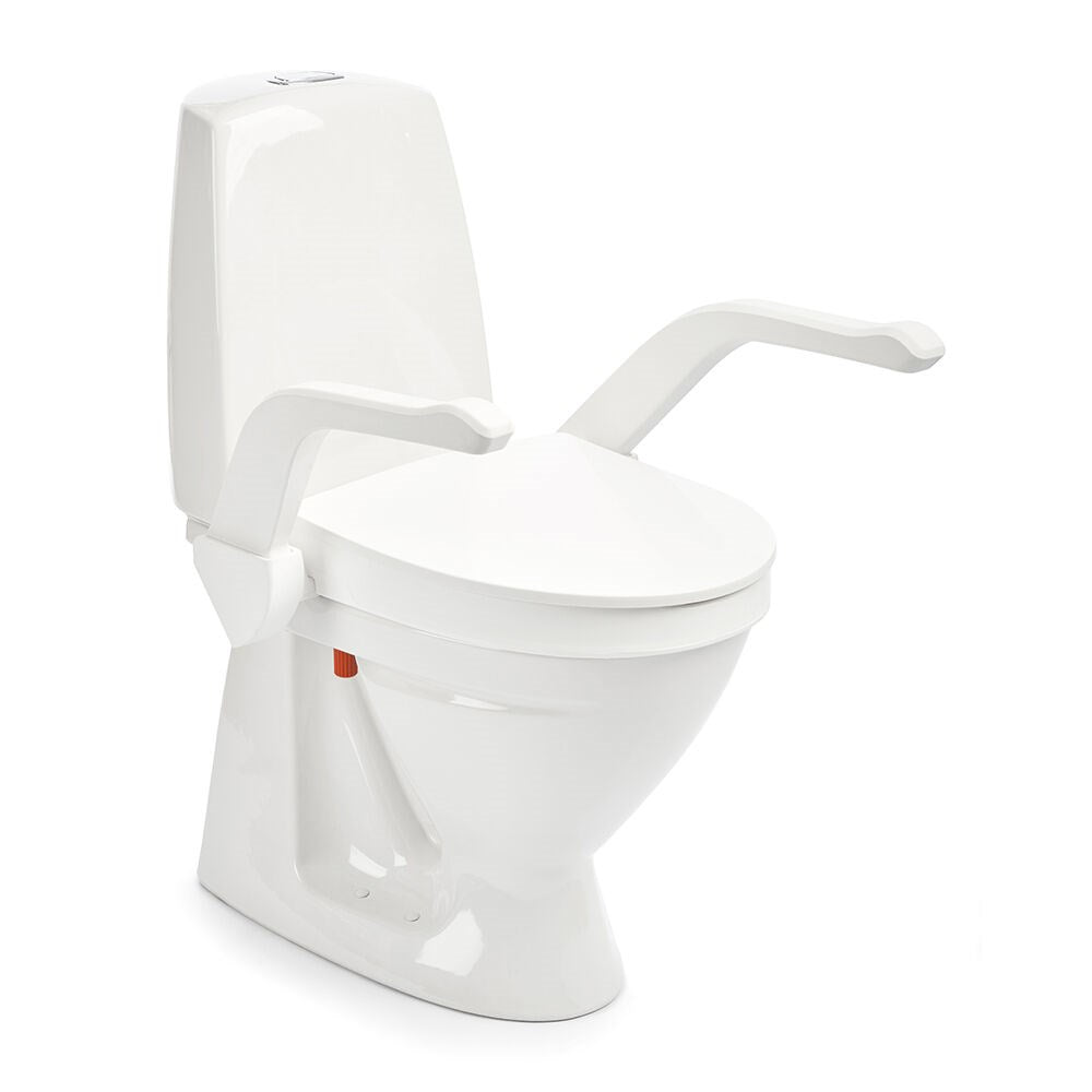 Etac My-Loo rehausseur WC montage fixe - 6 cm avec accoudoirs