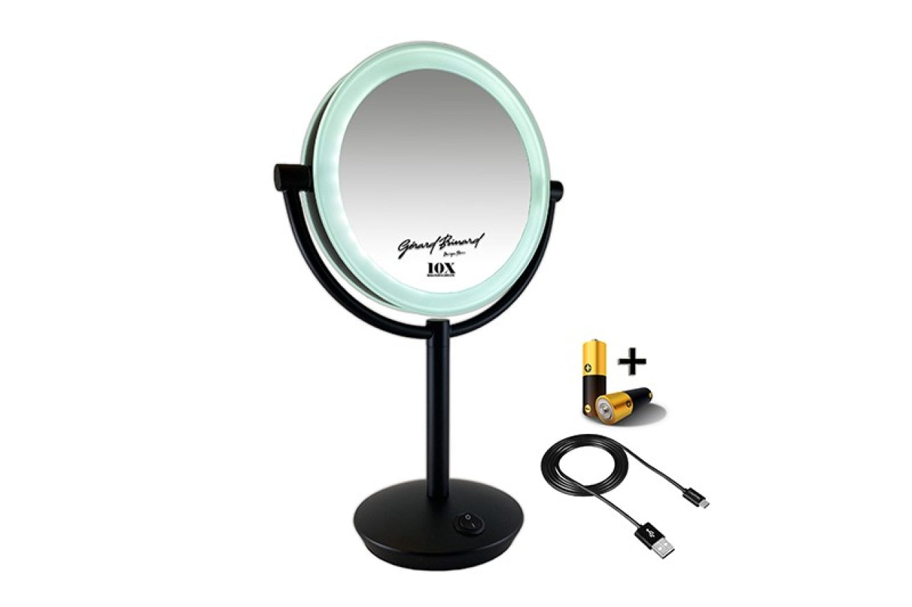 Miroir 19 cm de diamètre. Agrandir 10x (E14)