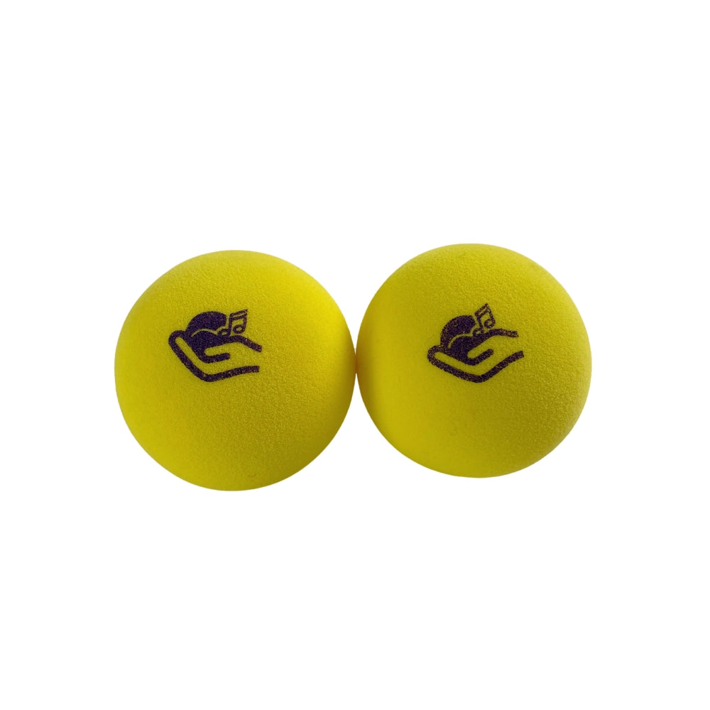 Balles de tennis en mousse avec son 2 pièces 90 mm
