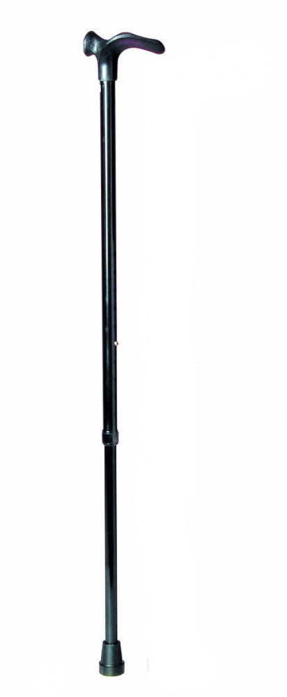 Canne poignée anatomique confort - noir droite