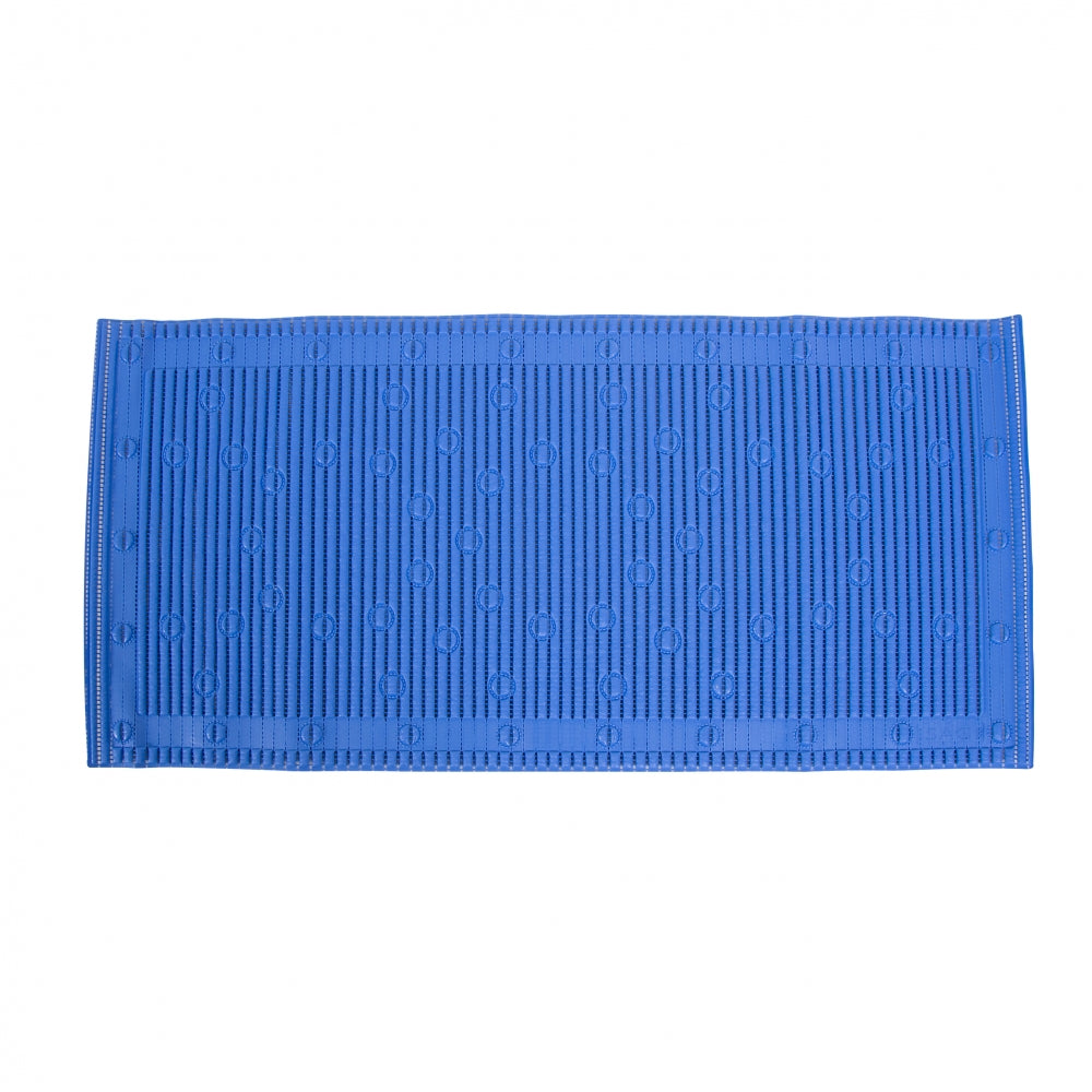 Tapis de bain antidérapant - bleu