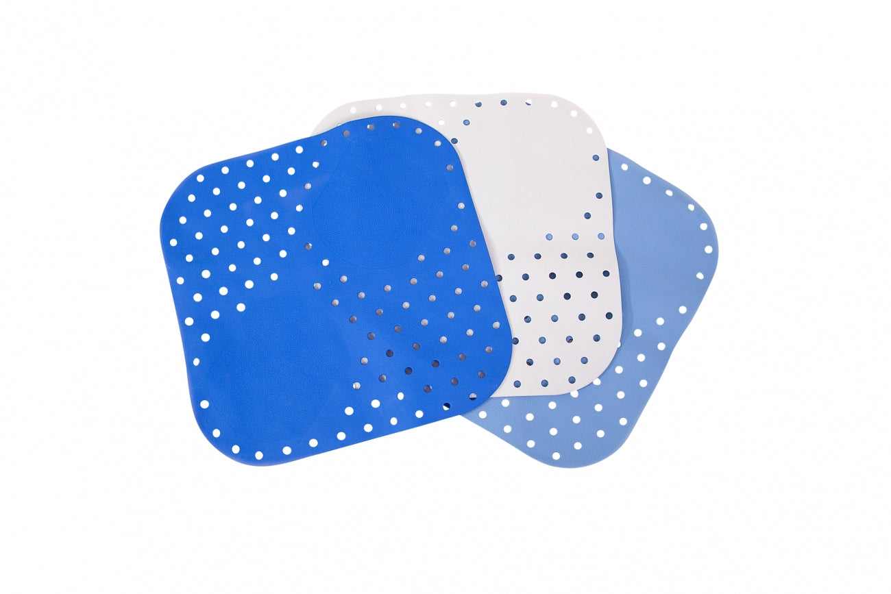 Tapis de bain et douche antidérapants - tapis de douche bleu