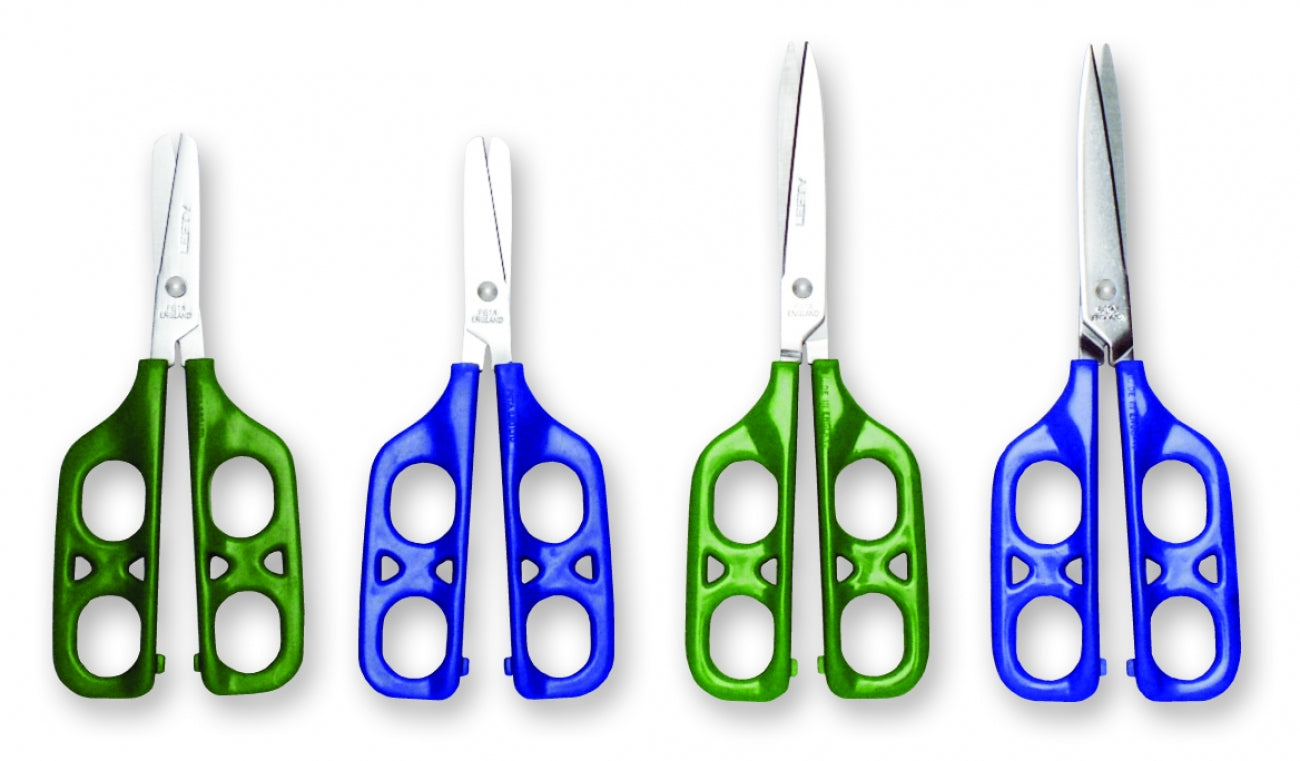 Ciseaux à double boucle - ronds 45 mm droite