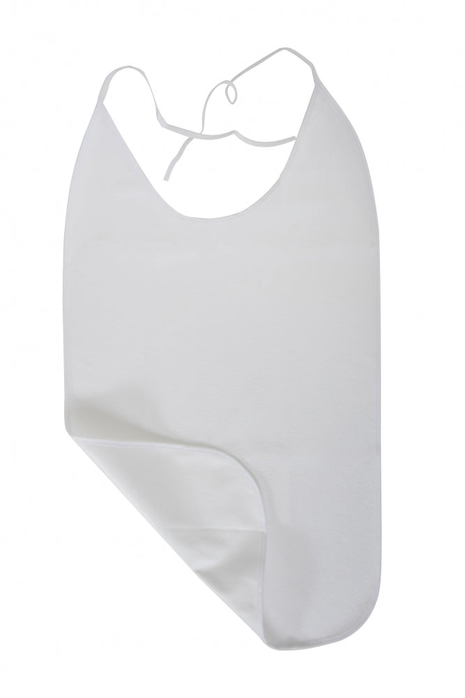 Bavoir en tissu éponge et vinyle