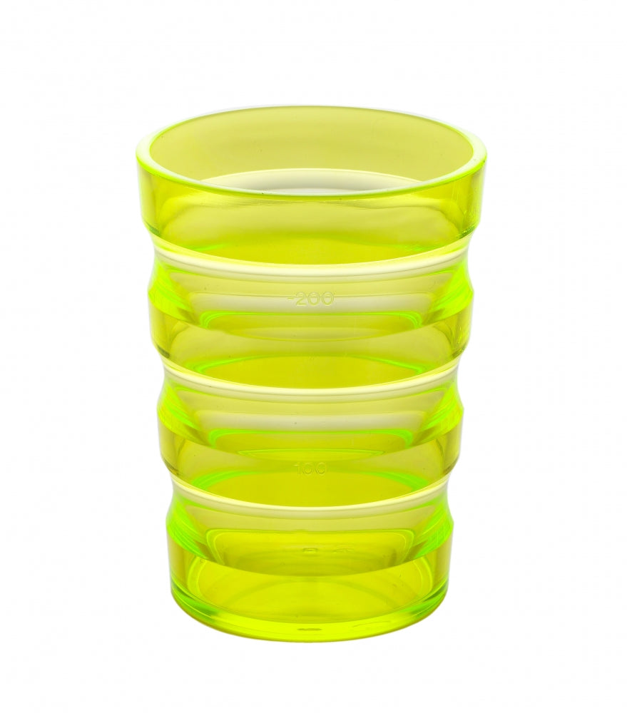 Sure Grip gobelet à rainures - jaune